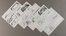 STAR WARS: EPISODE V – THE EMPIRE STRIKES BACK - Early Battle of Hoth Printed Storyboards