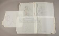 STAR WARS: EPISODE V – THE EMPIRE STRIKES BACK - Phil Tippett’s Hand-Drawn Tauntaun Scale Illustrations