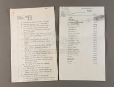 STAR WARS: EPISODE V – THE EMPIRE STRIKES BACK - Printed Model Department Notes