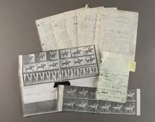 STAR WARS: EPISODE V – THE EMPIRE STRIKES BACK - Phil Tippett’s Handwritten Notes and Printed Horse Stride Reference Sheets