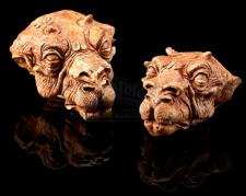 STAR WARS: EPISODE V – THE EMPIRE STRIKES BACK - Pair of Tauntaun Head Shop Display Castings