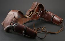 Various Episodes: Ethan Chandler's Stunt Revolvers and Holster Belt