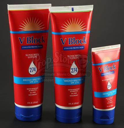 Freaks of Nature: Three V-Block Sunscreen Tubes