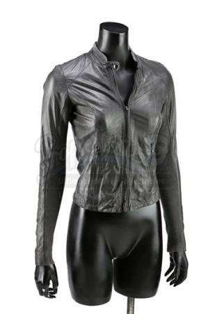 S2E01 - Anthropology 101: Britta Perry's (as portrayed by Gillian Jacobs) Leather Jacket