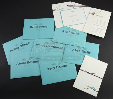 S3E11 - Urban Matrimony and the Sandwich Arts: Shirley Bennett's (as portrayed by Yvette Nicole Brown) Rehearsal Dinner Invitations