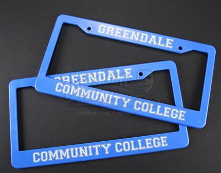 Various Episodes: Greendale License Plate Holder