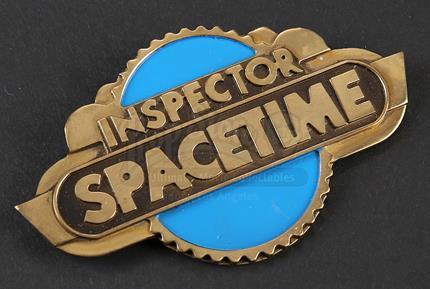 S3E17 - Basic Lupine Urology: Abed Nadir's (as portrayed by Danny Pudi) Inspector Spacetime Lapel Pin