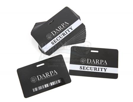 Black DARPA Security Cards