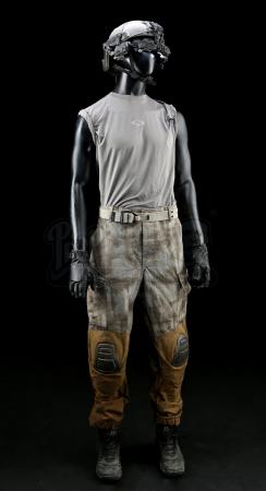 Sergeant McFadden's (Jimmy Akingbola) Fatigues and Helmet