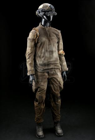 Sergeant Davis' (Philip Bulcock) Battle Fatigues and Helmet