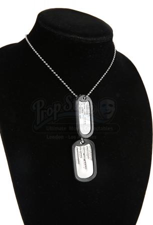 Sergeant Alessio's (Cory Hardict) Dog Tags