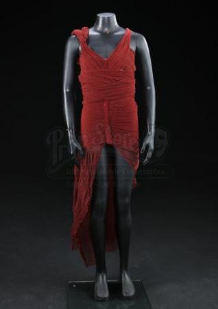Mini Zaya's Red Afterlife Costume