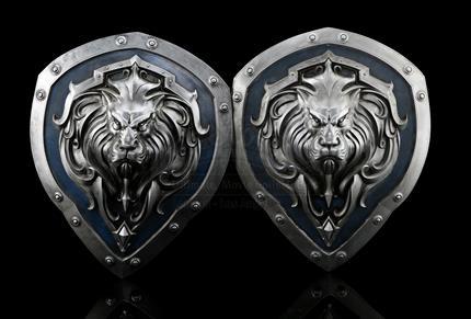 Two Stormwind Castle Decor Shields