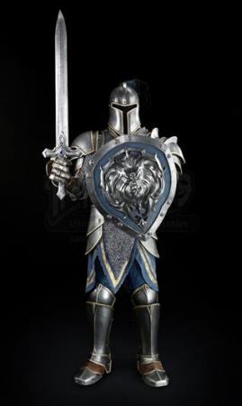 Alliance Foot Soldier Armor with Sword and Shield