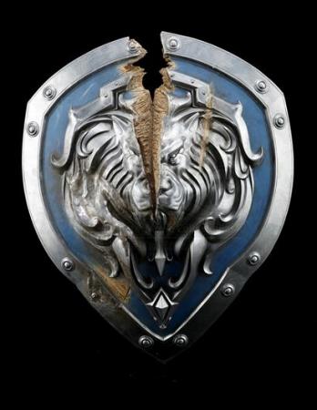 Battled-Damaged Small Alliance Knight Shield