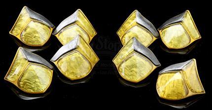 Trini Kwan's Yellow Power Suit Knee Pads