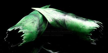 Rita Repulsa's Corrupted Green Power Suit Bracers