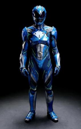 Billy Cranston's Light-Up Stunt Blue Power Suit