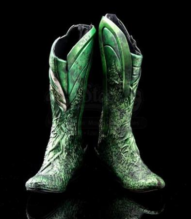 Rita Repulsa's Corrupted Green Power Suit Boots