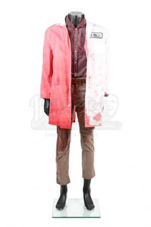 S2E12 - Amor Vincit Omnia: Harry Lamb's Blood-Stained BPO Lab Costume