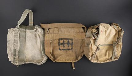 Unknown Production - Three Green Army Packs