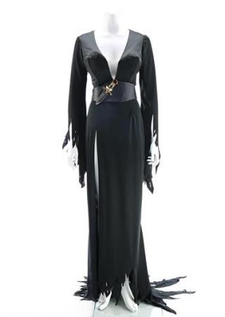 ELVIRA: MISTRESS OF DARK - Elvira’s (Cassandra Peterson) Signature Black Gothic Dress