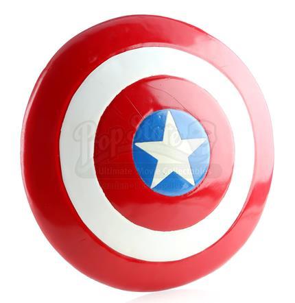 CAPTAIN AMERICA (1990) - Captain America’s (Matt Salinger) Metal Circular Shield Prototype