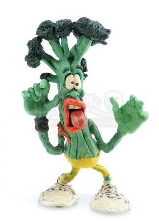 MEET THE RAISINS! (1988) - Lick Broccoli's Claymation Puppet