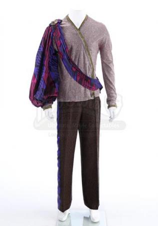 STAR TREK: THE ORIGINAL SERIES (1966 - 1969) - Ambassador Petri's (Jay Robinson) Purple Silk and Lame Costume