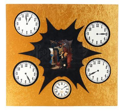BATMAN (1966 - 1968) - The Clock King (Walter Slezak) and His Henchmen’s Signature Clock Patches