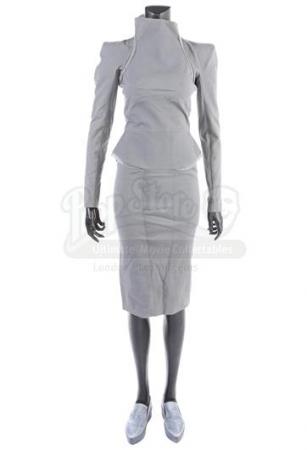 Arakaki's Assistant (Tashi Grant) Grey Dress Costume